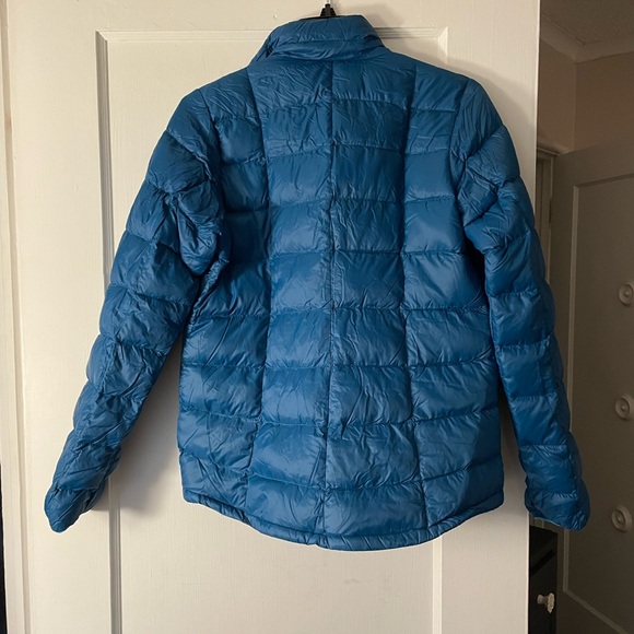 REI lightweight down Blue Puffer Jacket - Picture 2 of 2
